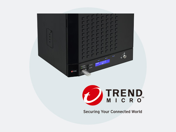 トレンドマイクロ社の組み込み型セキュリティソリューション「Trend Micro NAS Security™」を標準搭載。